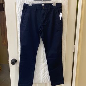 Mens 32 x 30 Gapflex blue pants NWT